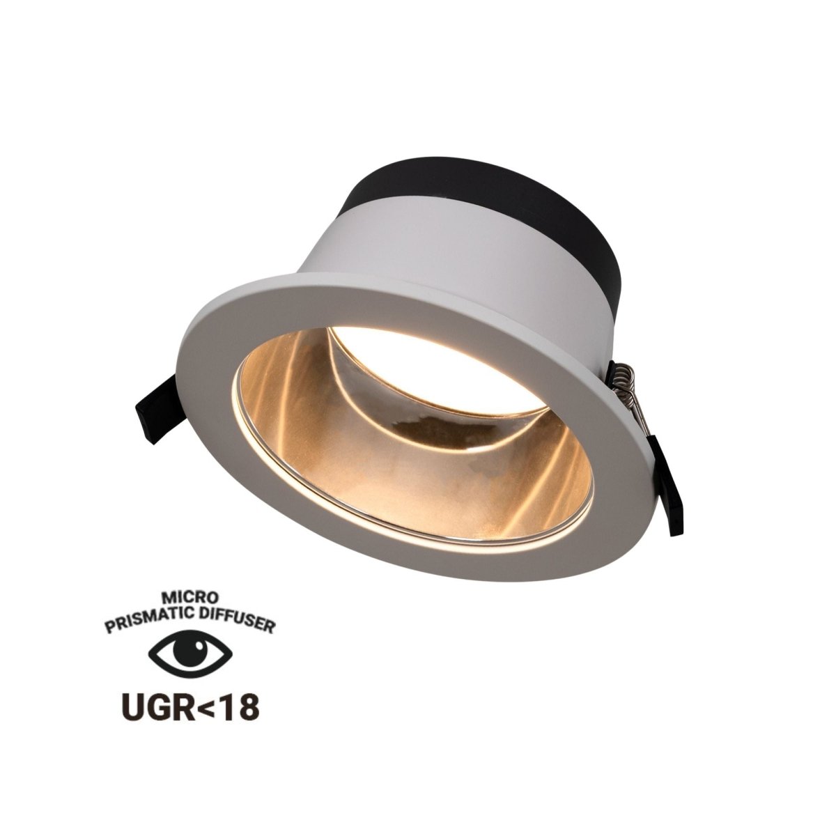Downlight LED IP44 potencia ajustable 10W/15W/20W - CCT - 100lm/W - Corte Ø 150mm - Barcelona Led-