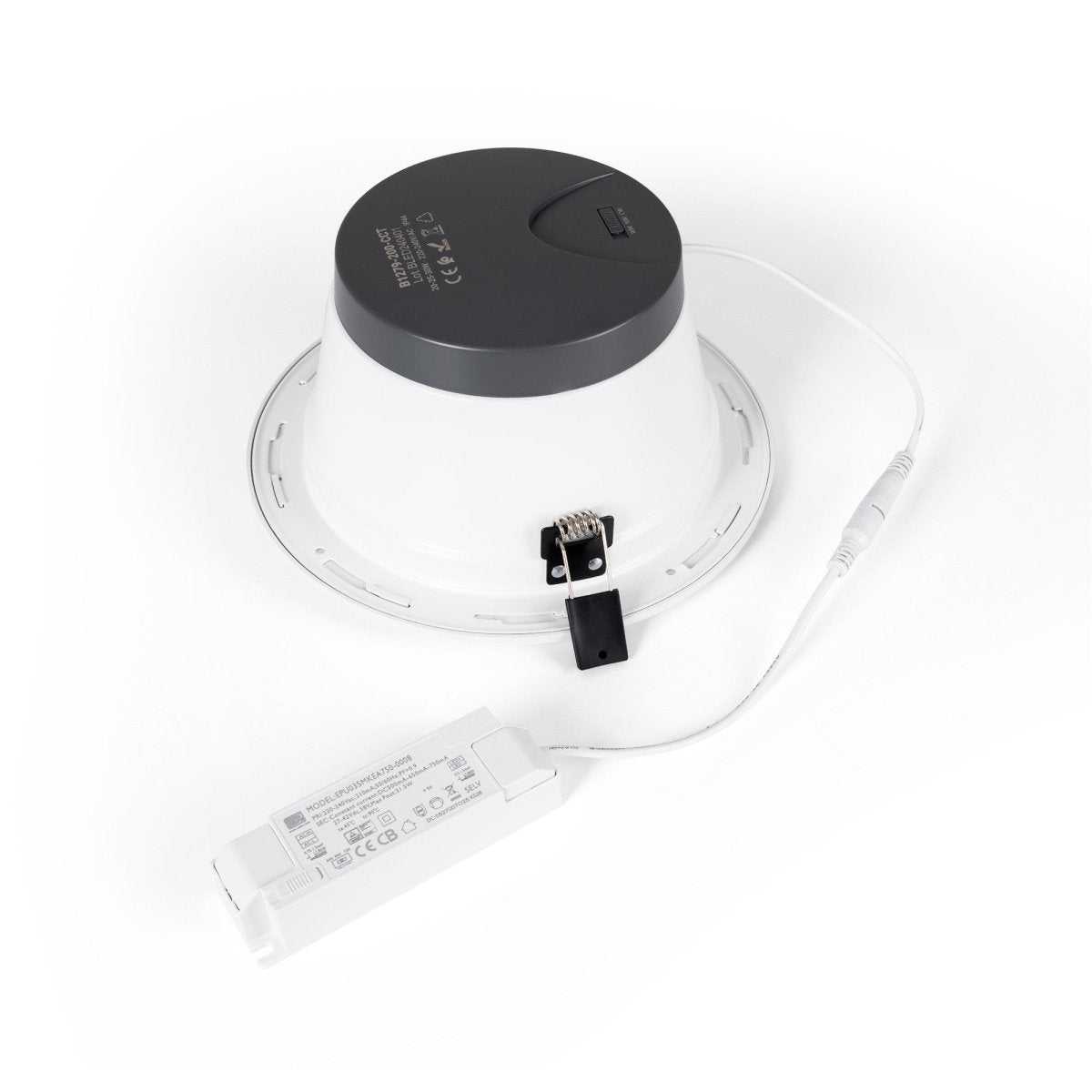 Downlight LED IP44 potencia ajustable 20W/25W/30W - CCT - 100lm/W - Corte Ø 200mm - Barcelona Led-