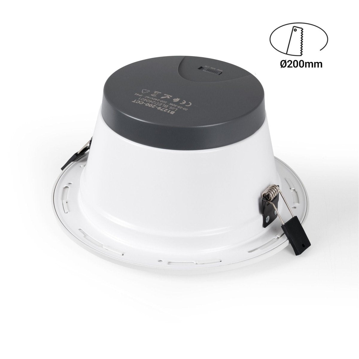 Downlight LED IP44 potencia ajustable 20W/25W/30W - CCT - 100lm/W - Corte Ø 200mm - Barcelona Led-