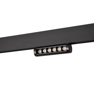 Foco lineal orientable para carril magnético 48V- 6W - Chip OSRAM - UGR18 - CRI90 (16)