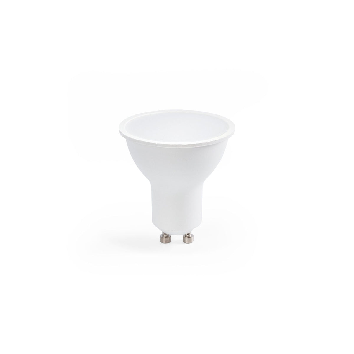 KIT - Aro downlight basculante Ø75mm + Bombilla GU10 5W + Casquillo GU10 (27)