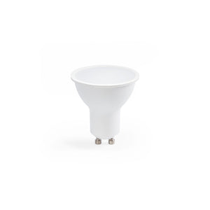 KIT - Aro downlight basculante Ø75mm + Bombilla GU10 5W + Casquillo GU10 (27)