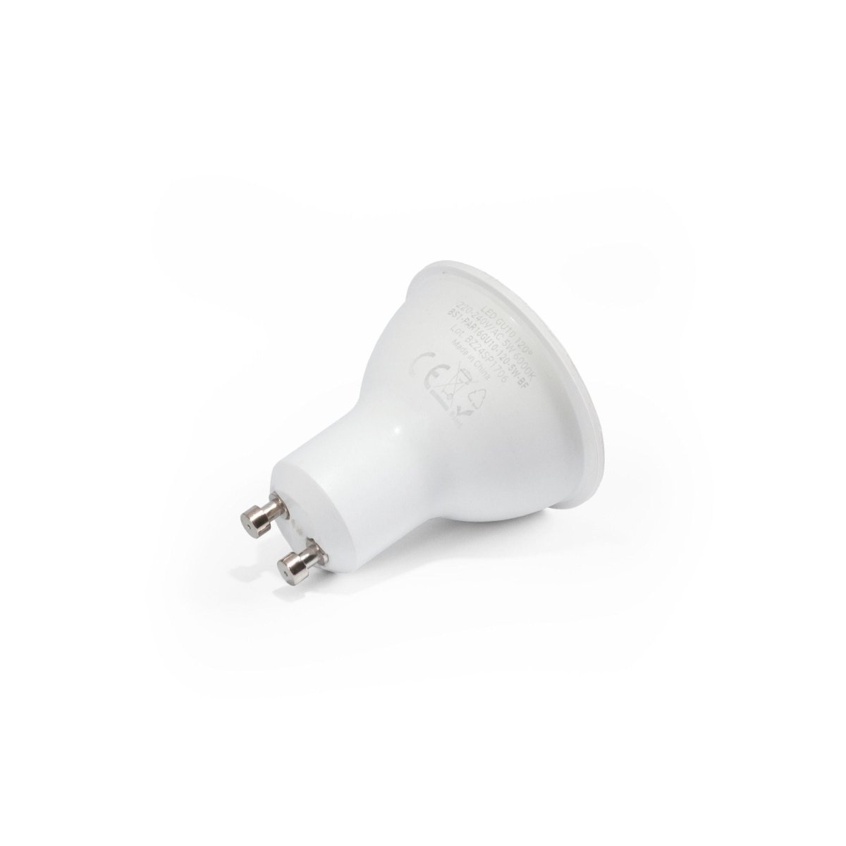 KIT x 10 - Aro downlight basculante + Bombilla GU10 5W + Casquillo GU10 - Barcelona Led-