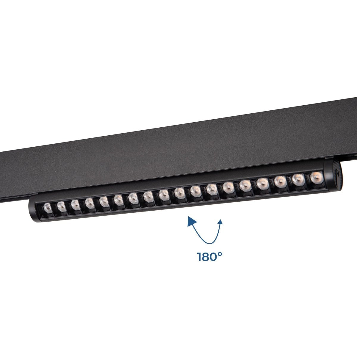 Foco lineal orientable para carril magnético 48V - 18W - Chip OSRAM - UGR18 - CRI90 - Barcelona Led-