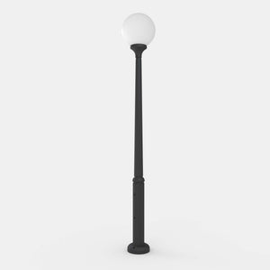Poste de luz exterior "GLOBE 400 MODERN" Fumagalli - 4 opciones - E27 (7)