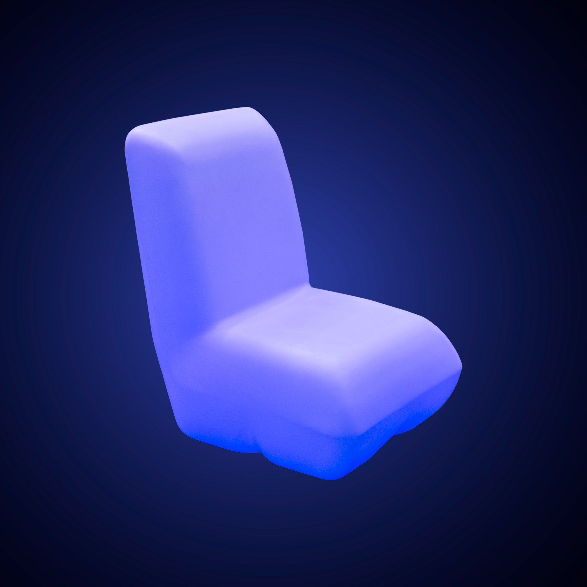 Asiento luminoso LED RGBW - 16W - Recargable (4)