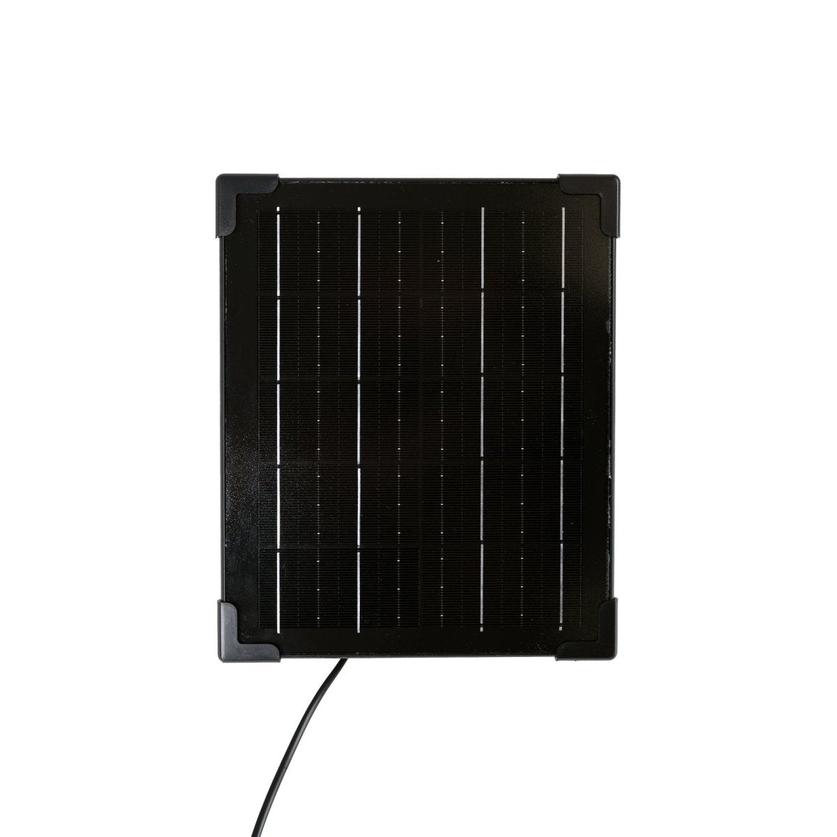 Kit x 4 focos solares exterior con panel solar - 5W - IP66 - 3000K - Barcelona Led-