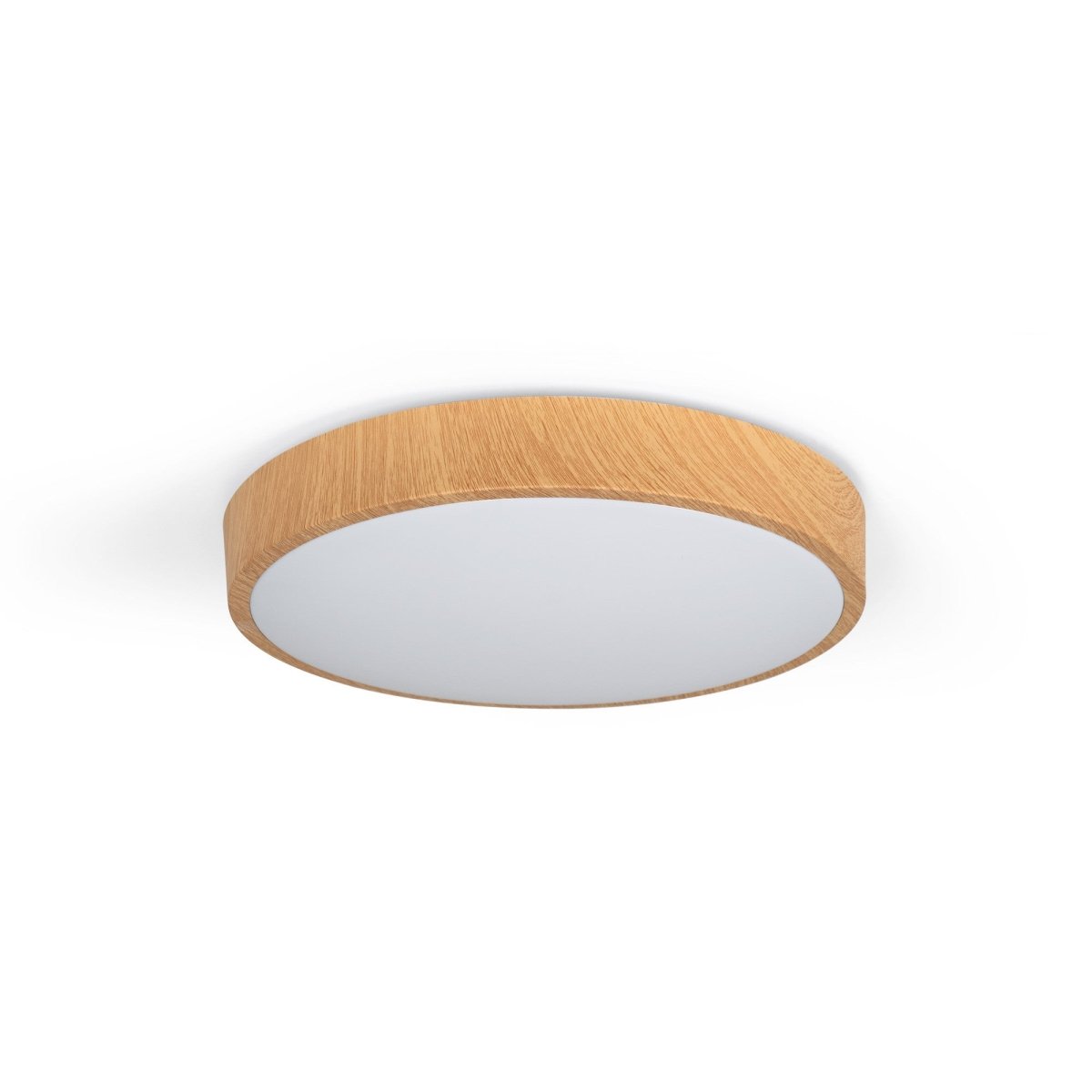 Plafón de techo LED CCT - 24W - Color madera - Ø40cm - Barcelona Led-