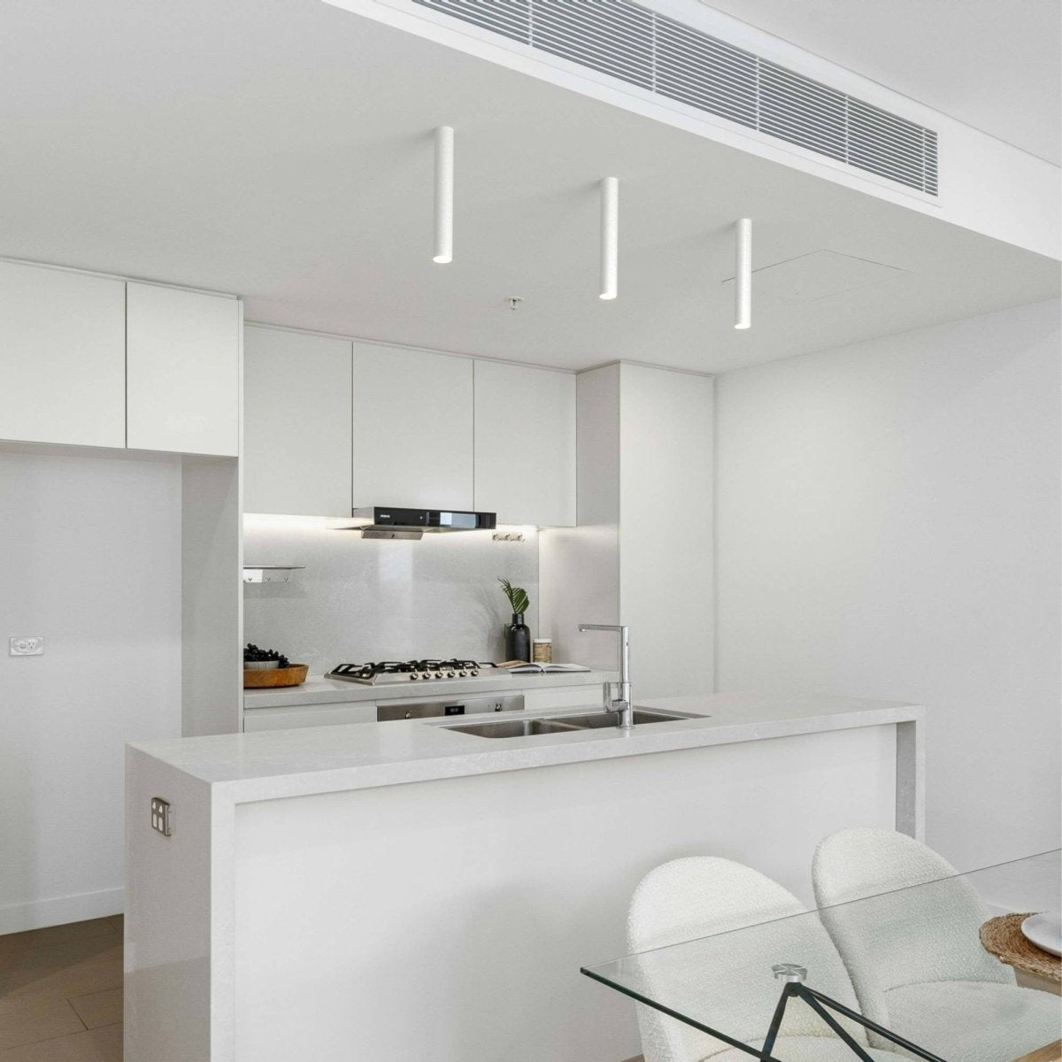 Aplique de techo aluminio "Sandy 40" - 40cm - GU10 - Barcelona Led-Decoración