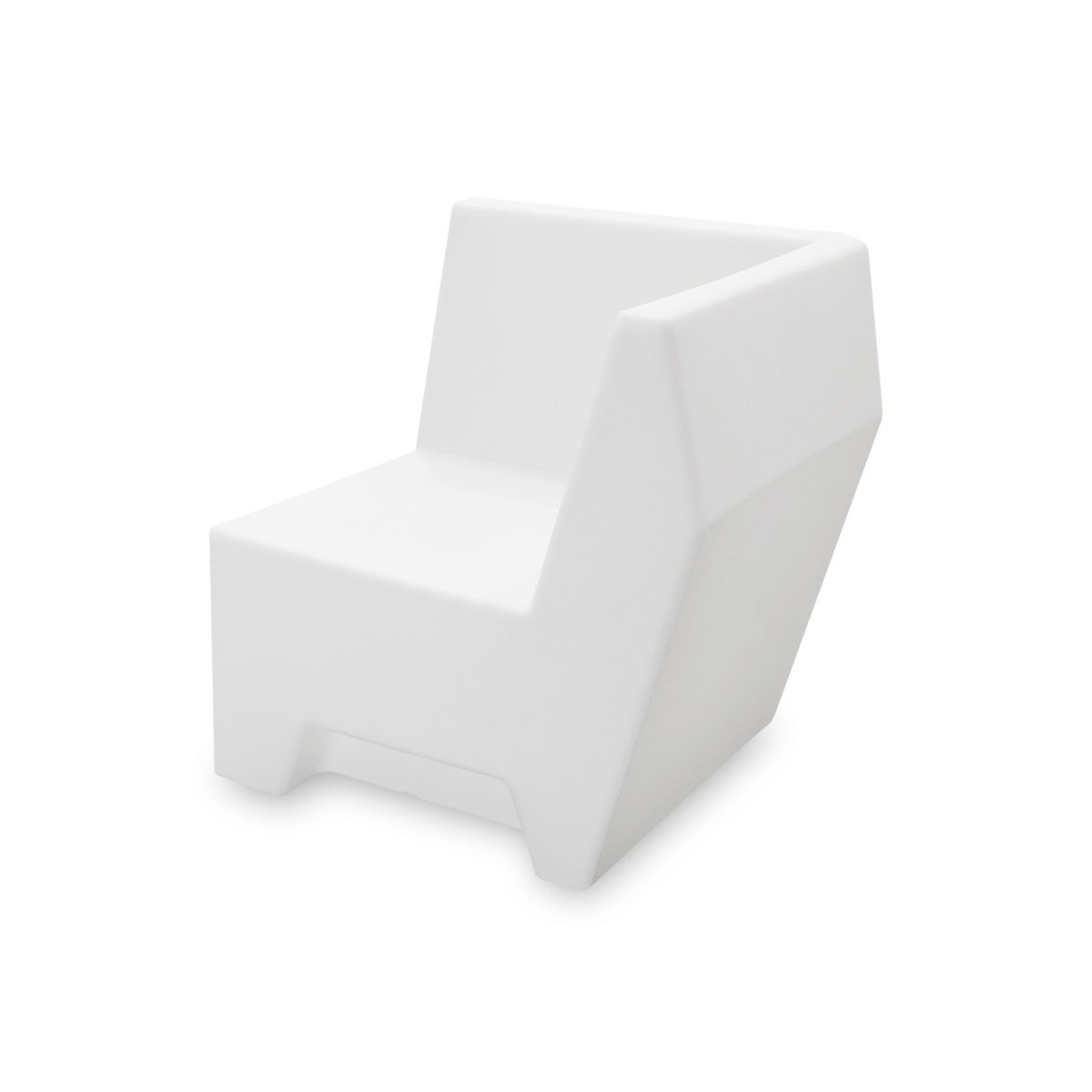 Asiento luminoso LED RGBW - 16W - Recargable - IP65 - Barcelona Led-Mobiliario