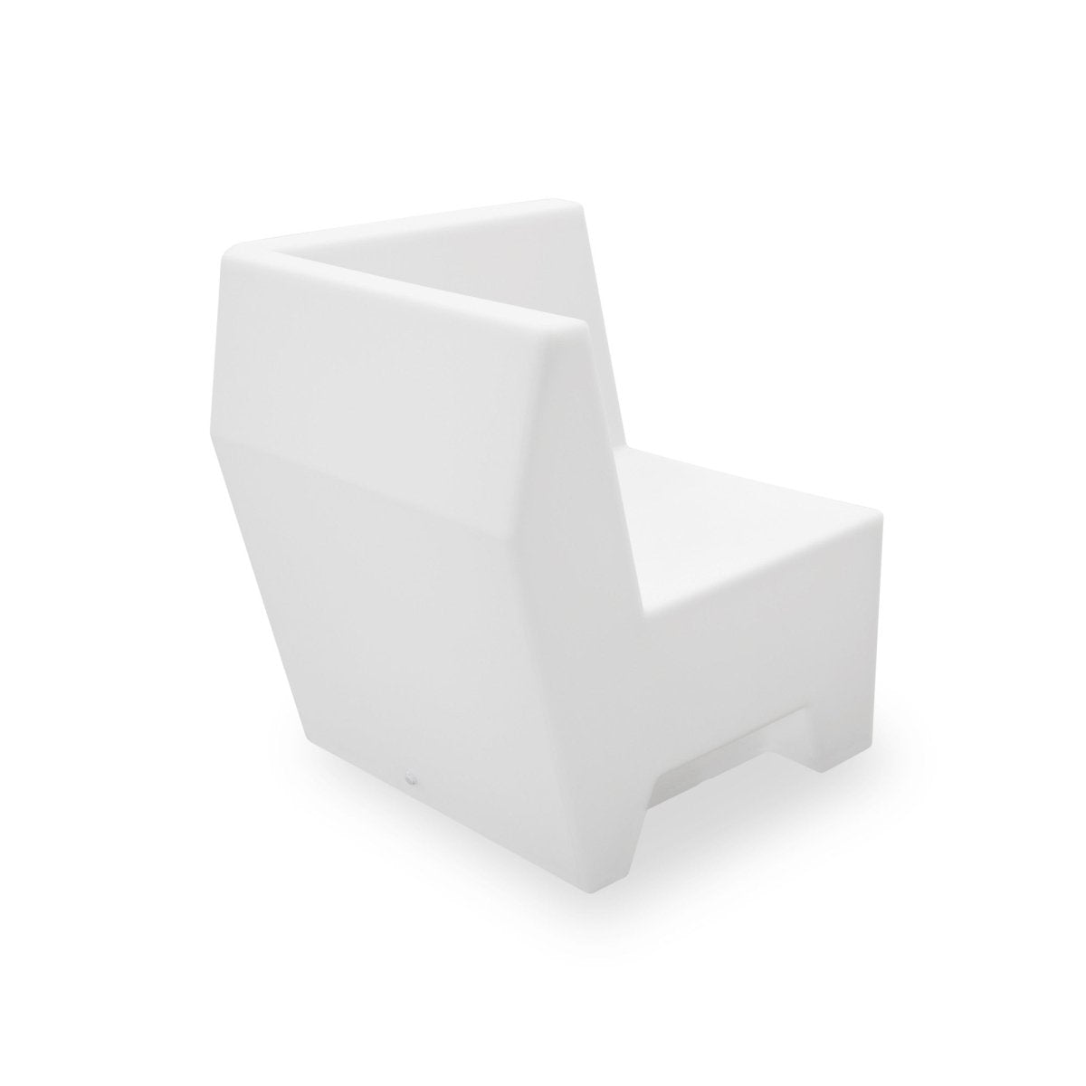 Asiento luminoso LED RGBW - 16W - Recargable - IP65 - Barcelona Led-Mobiliario