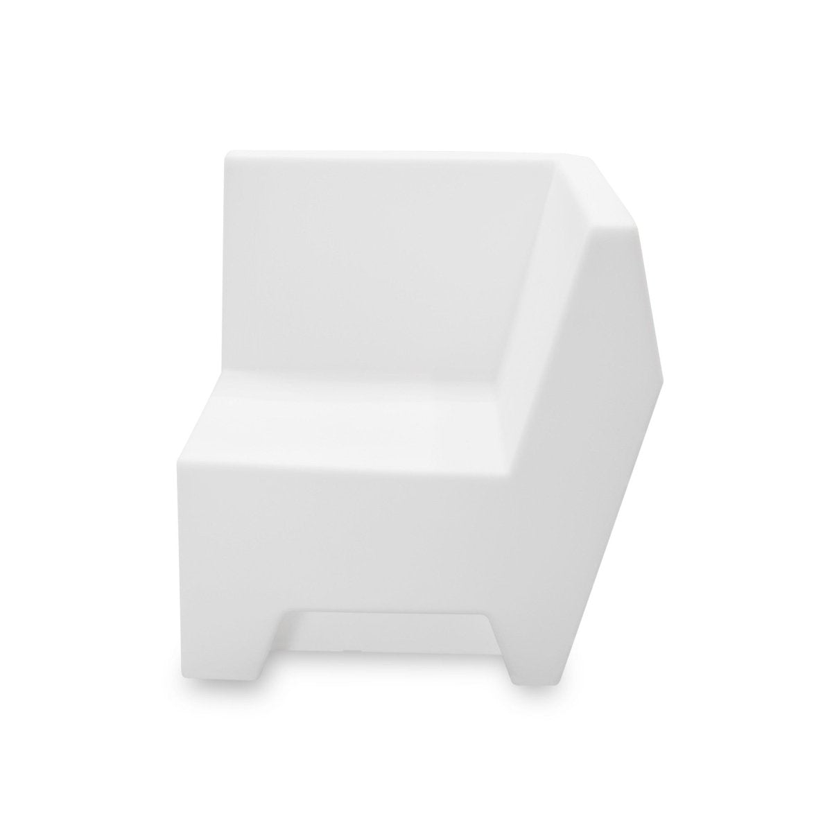 Asiento luminoso LED RGBW - 16W - Recargable - IP65 - Barcelona Led-Mobiliario