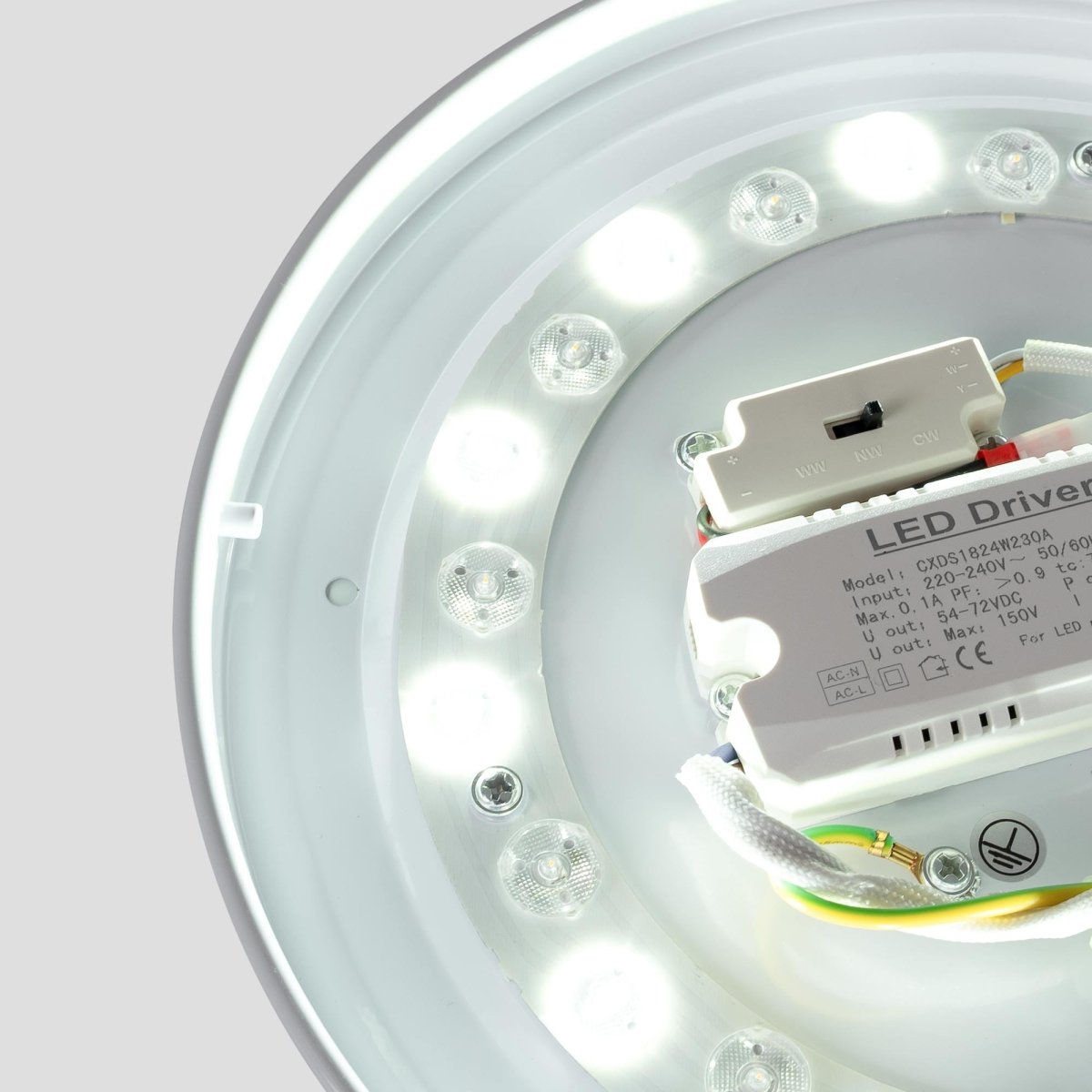 Lámpara de techo LED tipo plafón - CCT - 14W - Ø27cm - Barcelona Led-