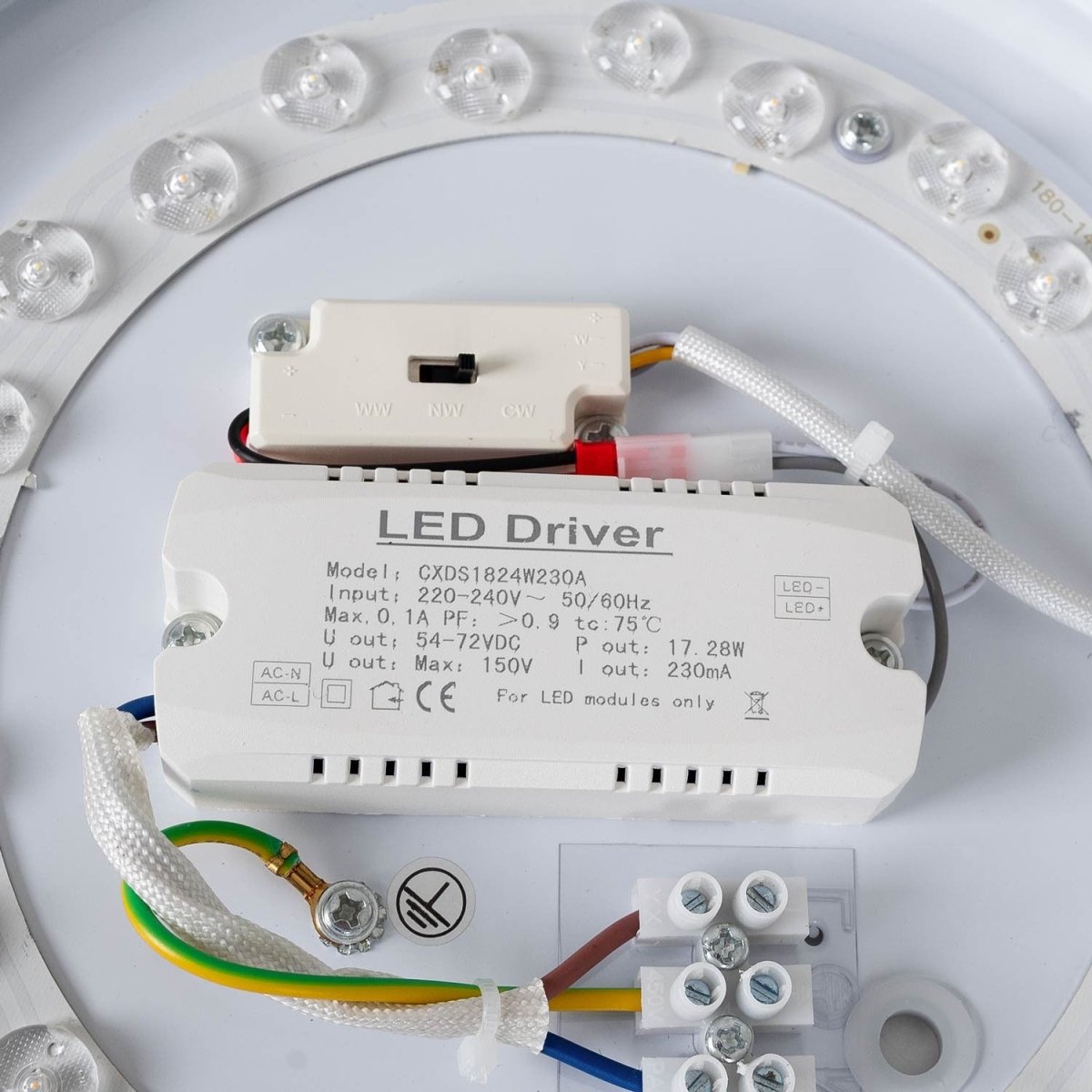 Lámpara de techo LED tipo plafón - CCT - 14W - Ø27cm - Barcelona Led-