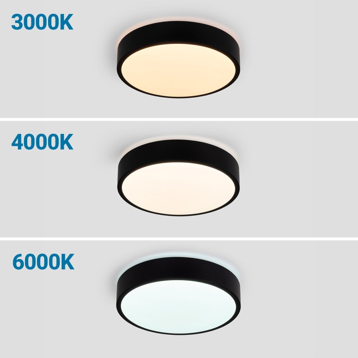 Lámpara de techo LED tipo plafón - CCT - 14W - Ø27cm - Barcelona Led-