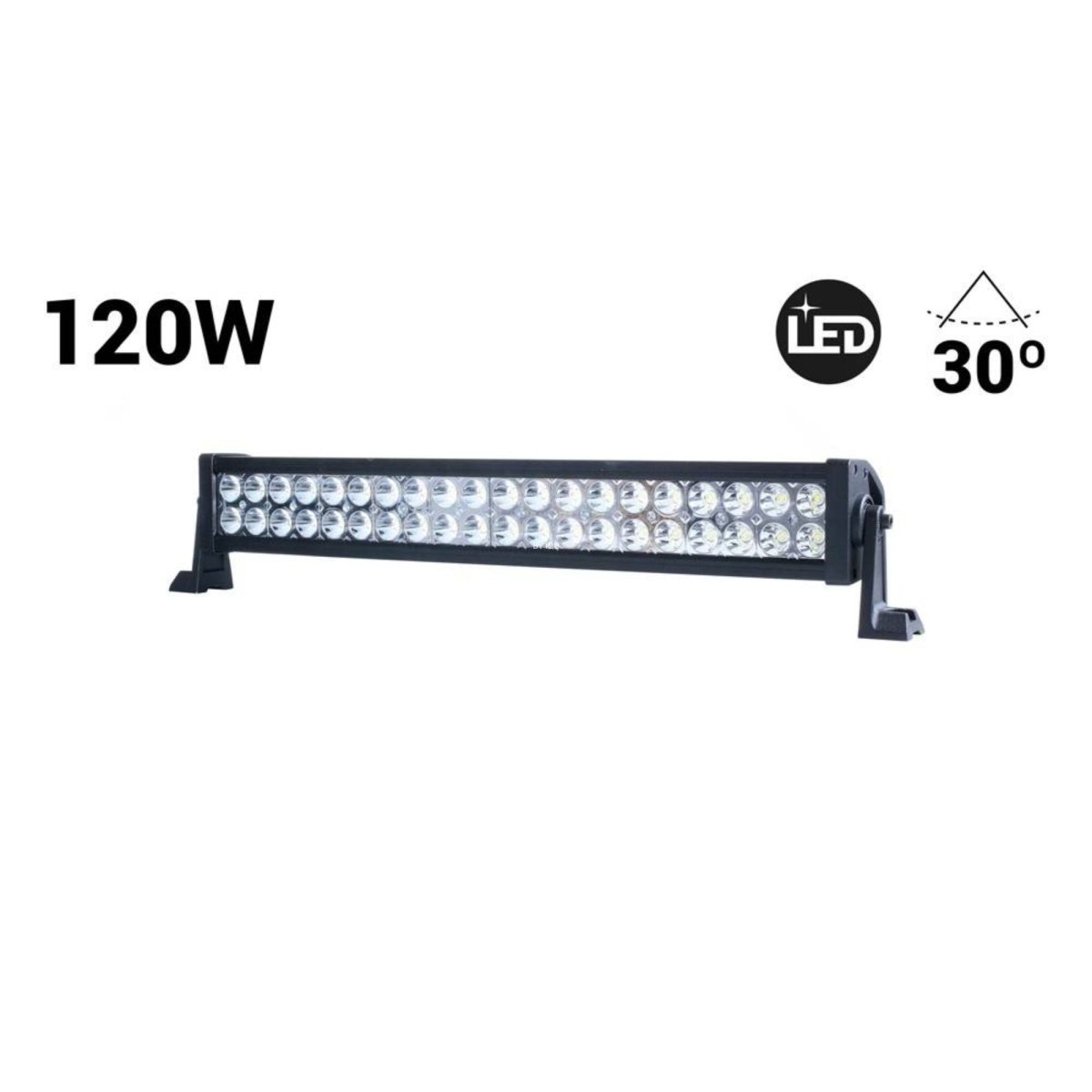 Faro LED 4x4 todoterreno - 120W - 10-40V DC - 22 Pulgadas - 8.000 lm - Ángulo 30º - Barcelona Led-
