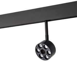 Luminaria circular LED para carril magnético 48V - Ø7cm - 6W - CRI90 - UGR18 - OSRAM (3)