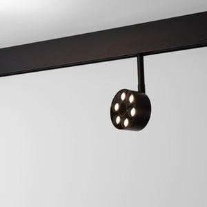 Luminaria circular LED para carril magnético 48V - Ø7cm - 6W - CRI90 - UGR18 - OSRAM (5)