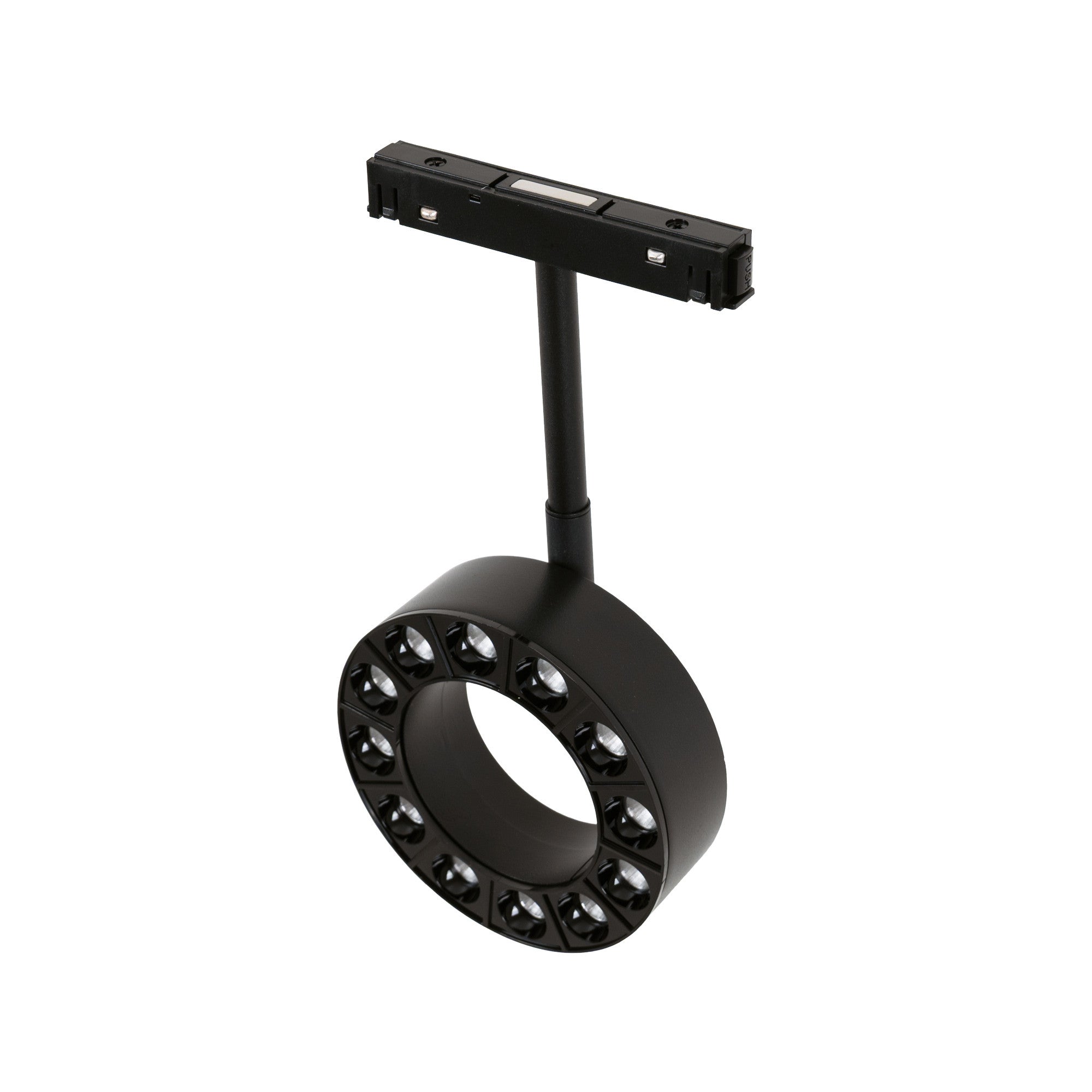 Luminaria circular LED para carril magnético 48V - Ø11,5cm - 12W - CRI90 - UGR18 - OSRAM (6)