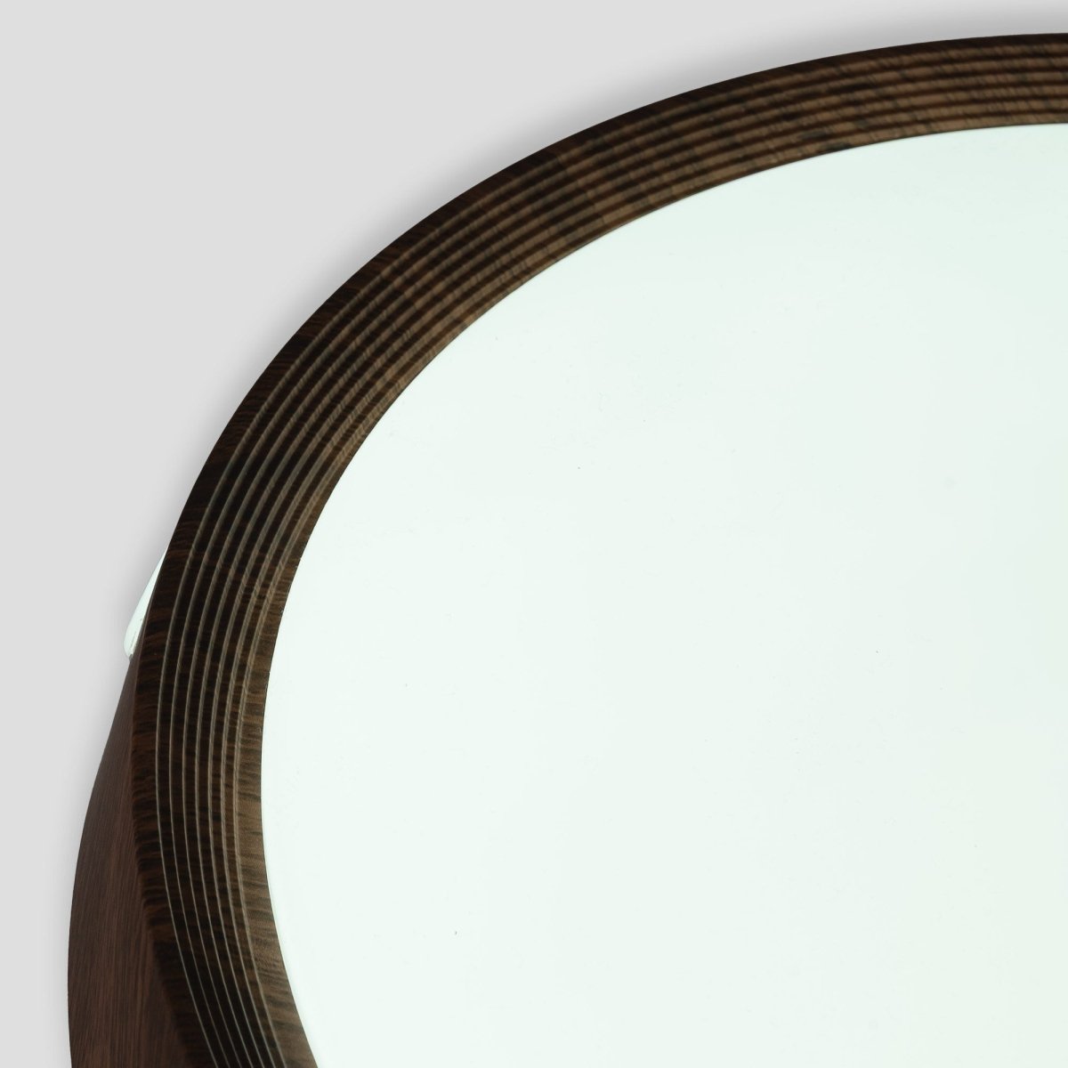 Plafón de techo LED CCT - 24W - Efecto lateral - Color madera Ø40cm - Barcelona Led-