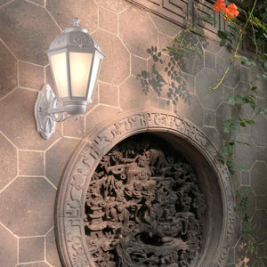 Aplique de pared tipo farol FUMAGALLI "BISSO/SABA" - E27 - IP55 (2)