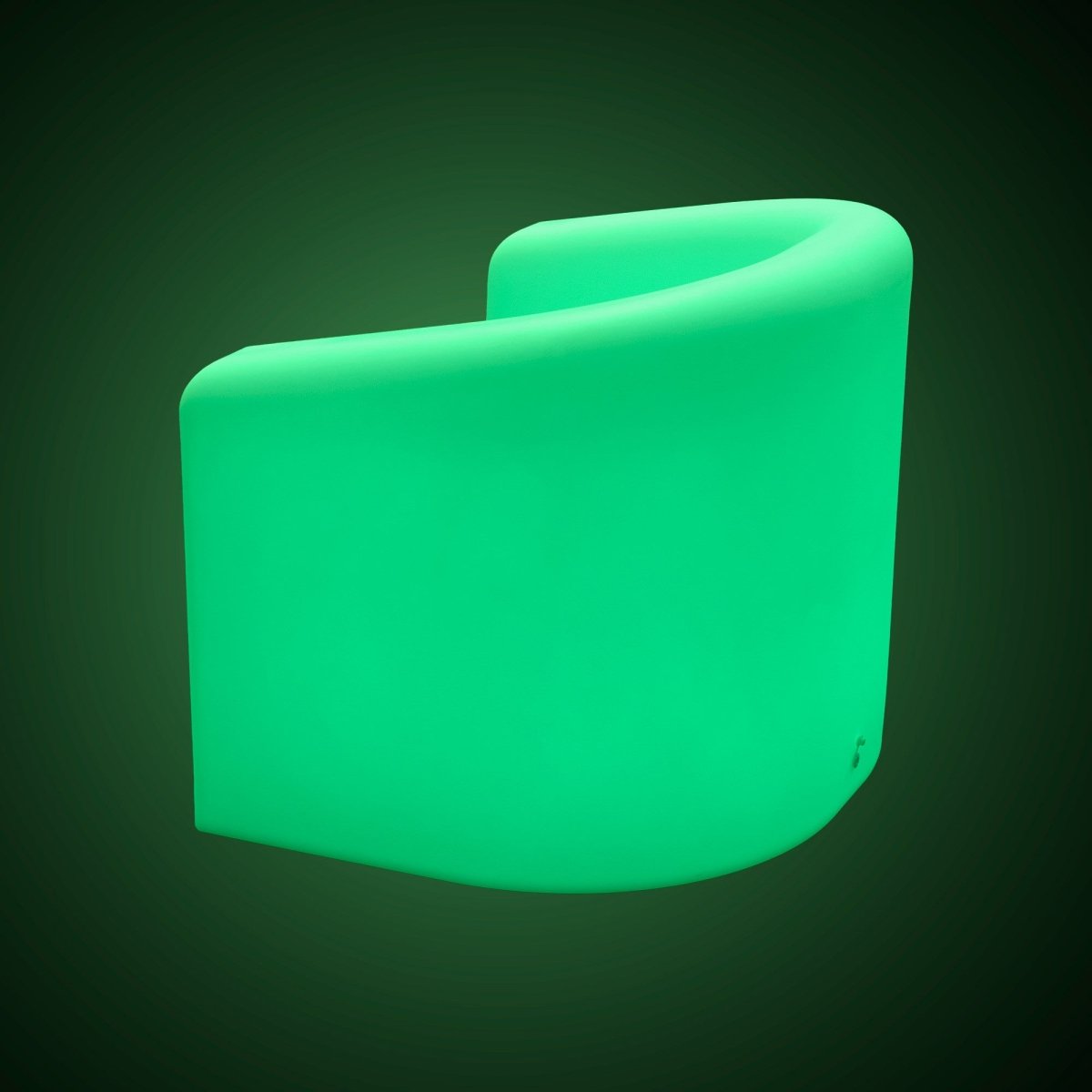 Sillón luminoso LED RGBW - 16W - Recargable - Barcelona Led-Mobiliario