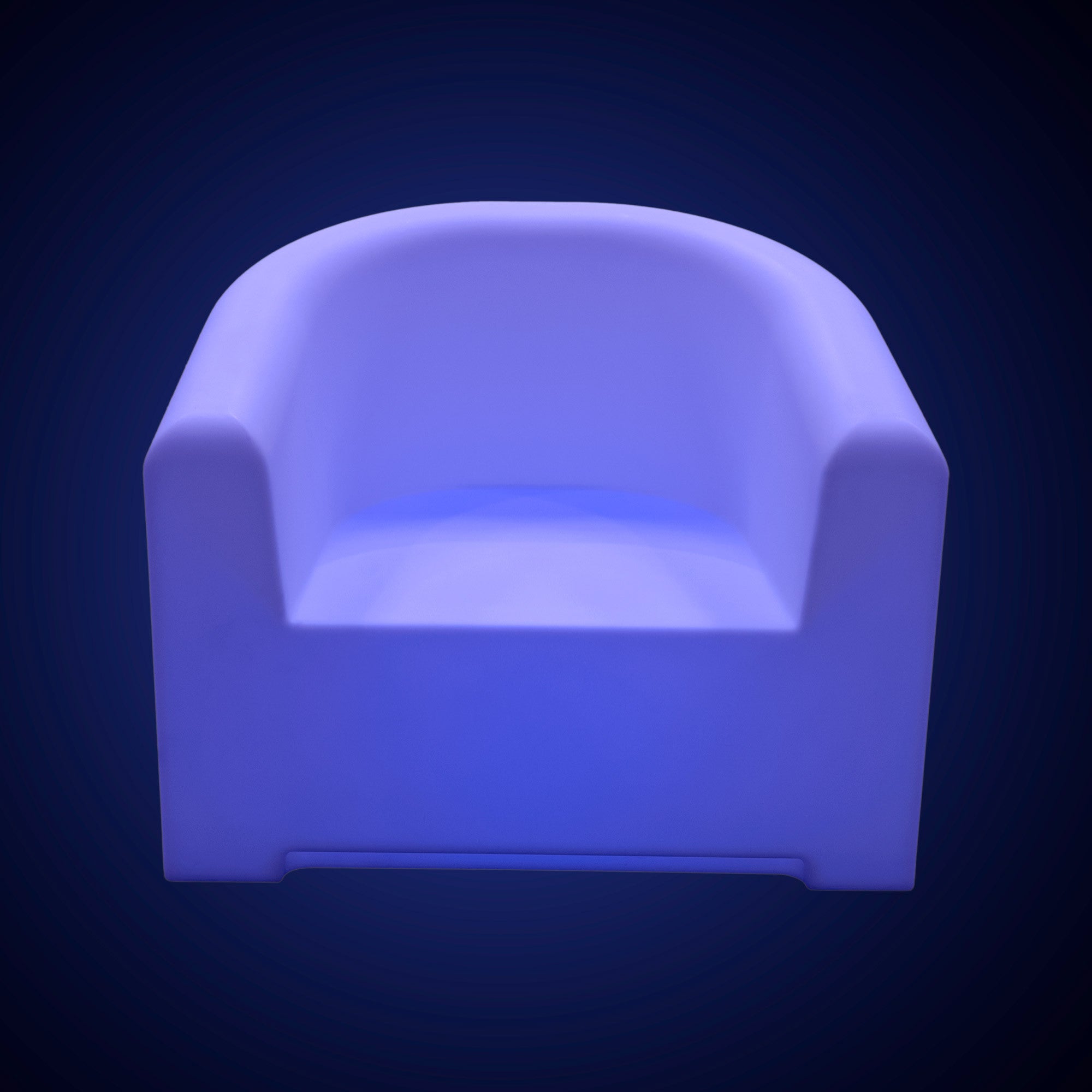 Sillón luminoso LED RGBW - 16W - Recargable (10)