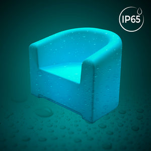 Sillón luminoso LED RGBW - 16W - Recargable (14)
