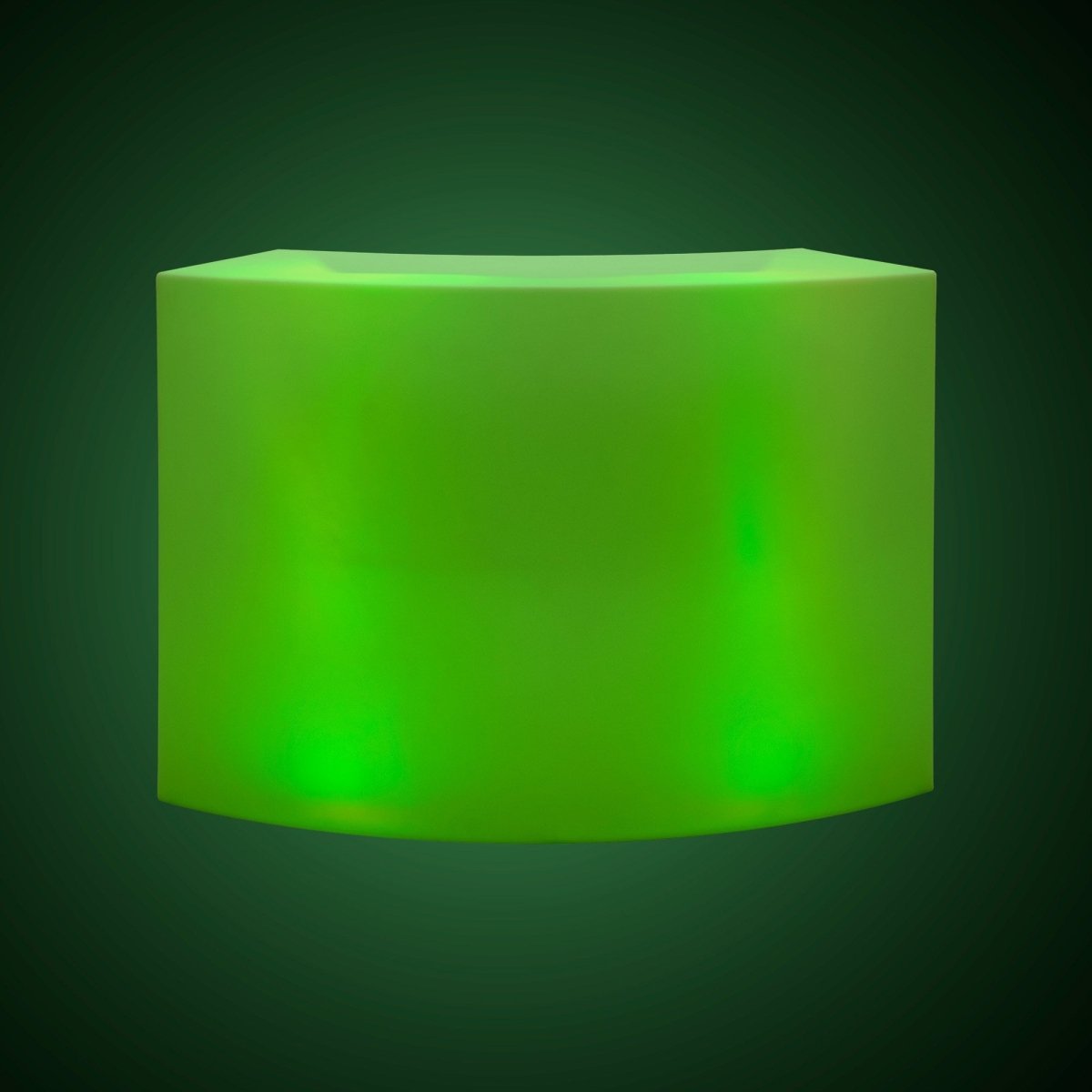 Barra de bar LED RGBW - 2 x 5W - Recargable - Diseño curvo - Barcelona Led-Mobiliario