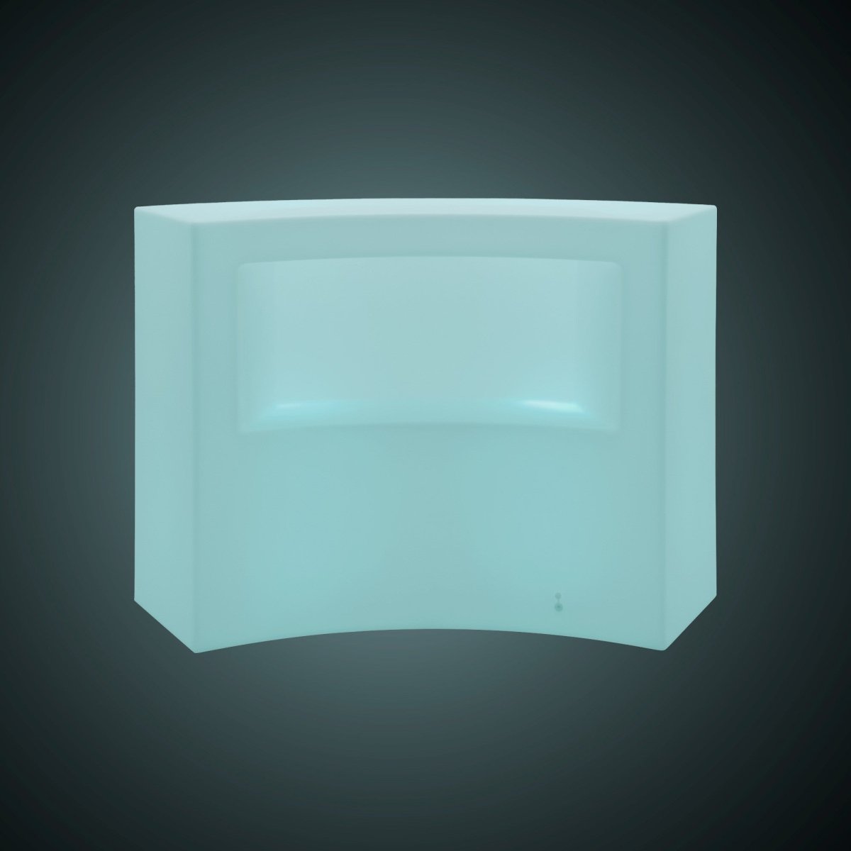 Barra de bar LED RGBW - 2 x 5W - Recargable - Diseño curvo - Barcelona Led-Mobiliario