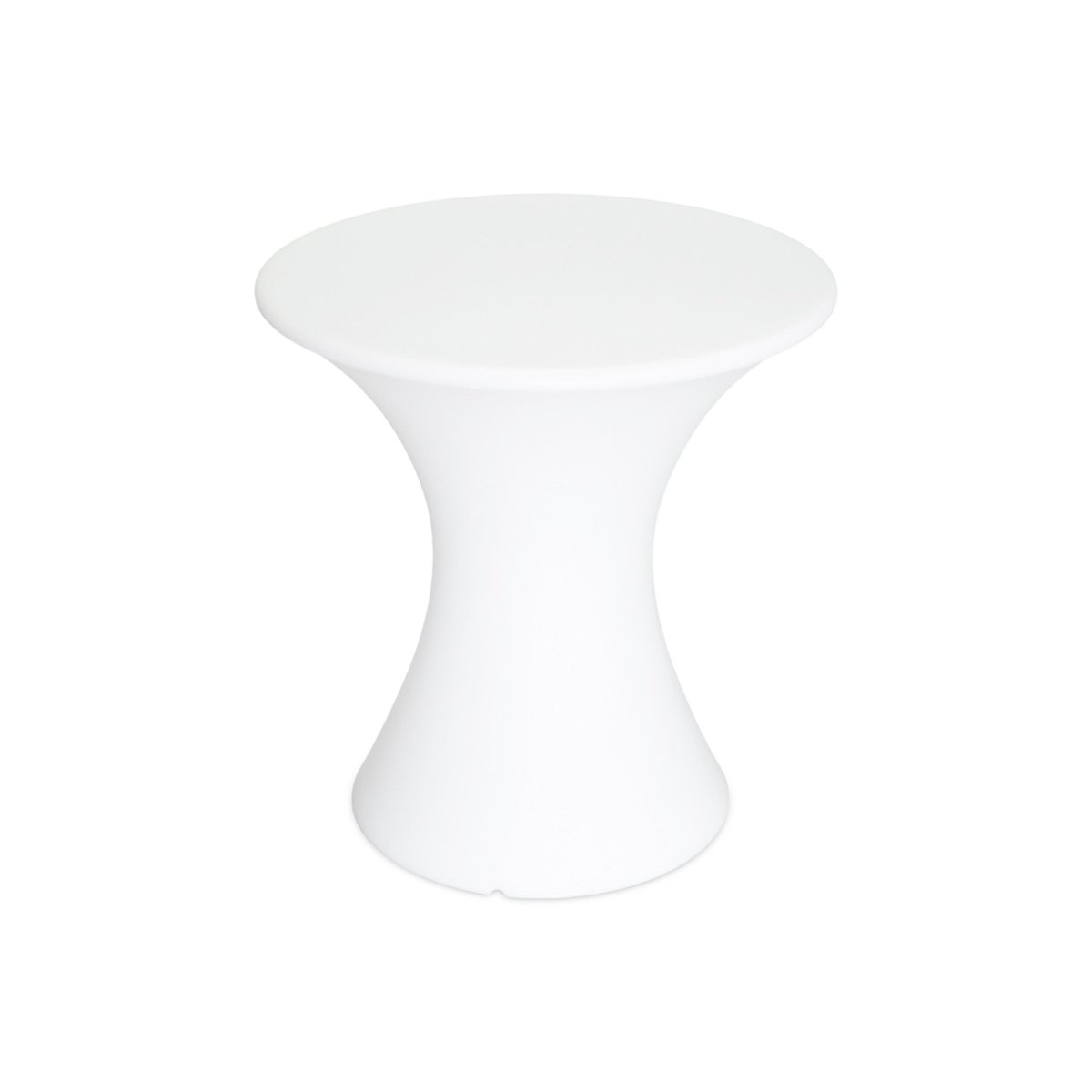 Mesa luminosa LED RGBW - 58 x Ø60 cm - 12W - Recargable - Barcelona Led-Mobiliario