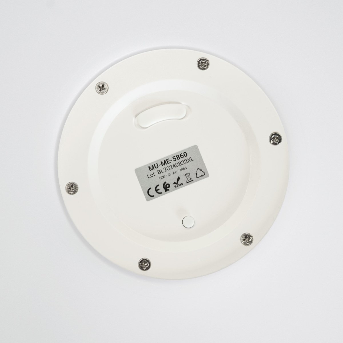 Mesa luminosa LED RGBW - 58 x Ø60 cm - 12W - Recargable - Barcelona Led-Mobiliario