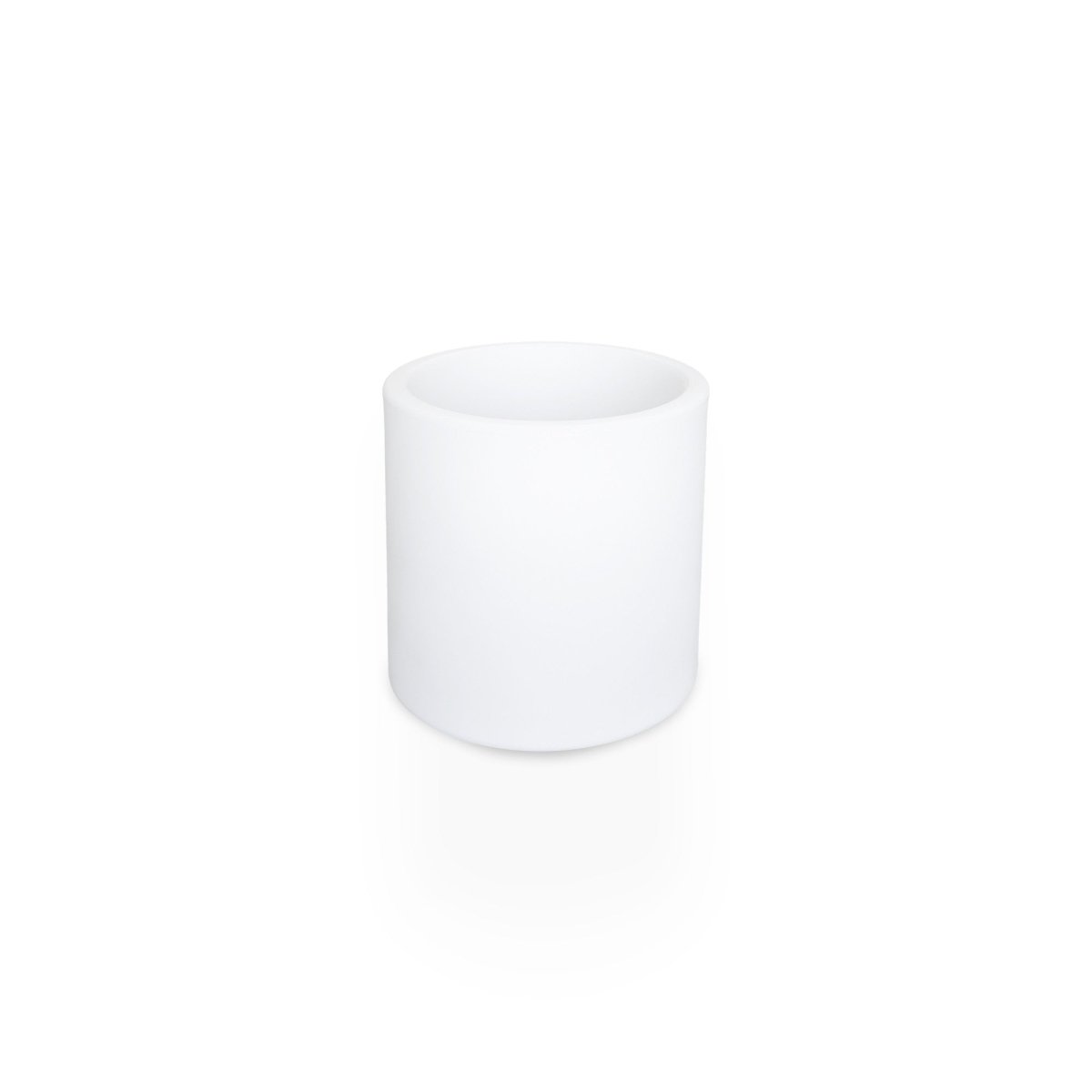 Macetero cilíndrico LED RGBW - 5W - 40 x Ø 40cm - Recargable - Barcelona Led-Mobiliario