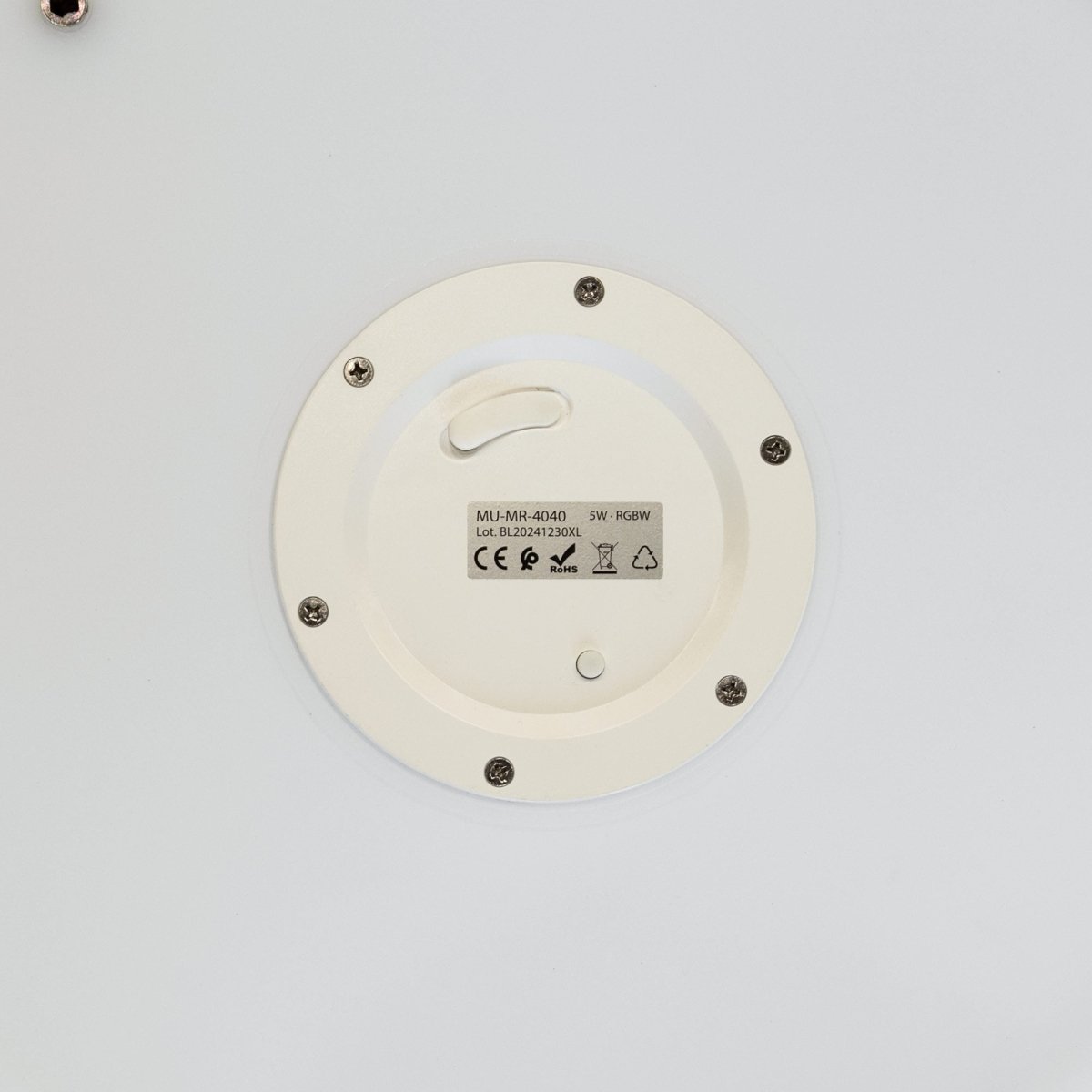Macetero cilíndrico LED RGBW - 5W - 40 x Ø 40cm - Recargable - Barcelona Led-Mobiliario