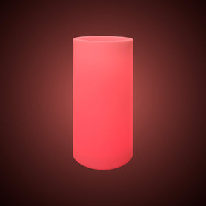 Macetero cilíndrico LED RGBW - 5W - 80 x Ø 40cm - Recargable (3)