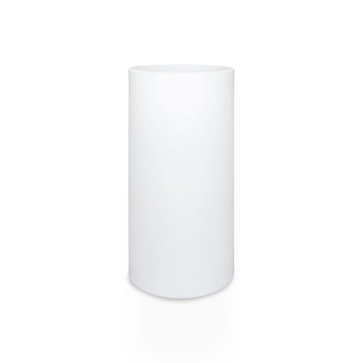 Macetero cilíndrico LED RGBW - 5W - 80 x Ø 40cm - Recargable - Barcelona Led-Mobiliario