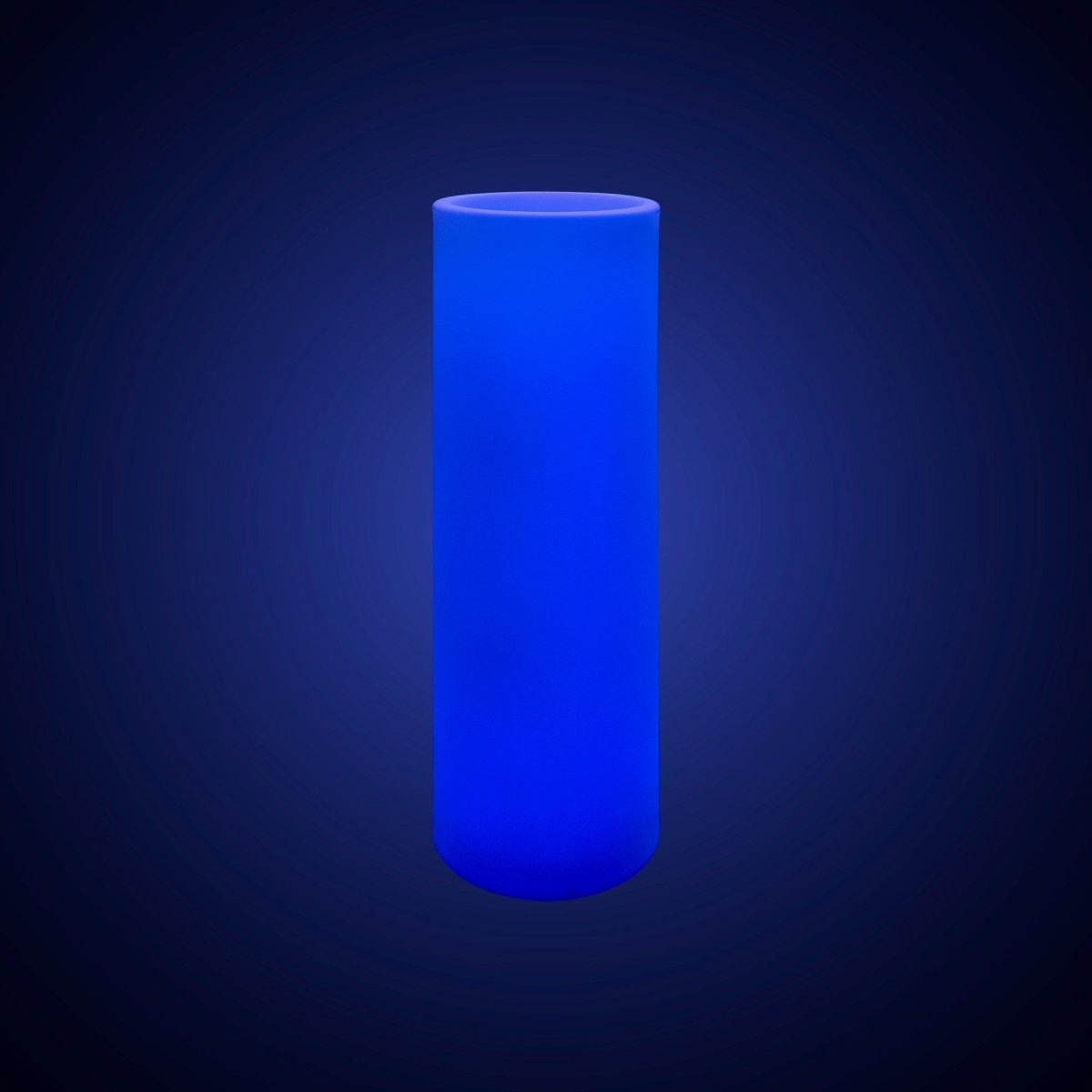 Macetero cilíndrico LED RGBW - 7W - 115 x Ø 40cm - Recargable - Barcelona Led-Mobiliario