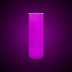 Macetero cilíndrico LED RGBW - 7W - 115 x Ø 40cm - Recargable (5)