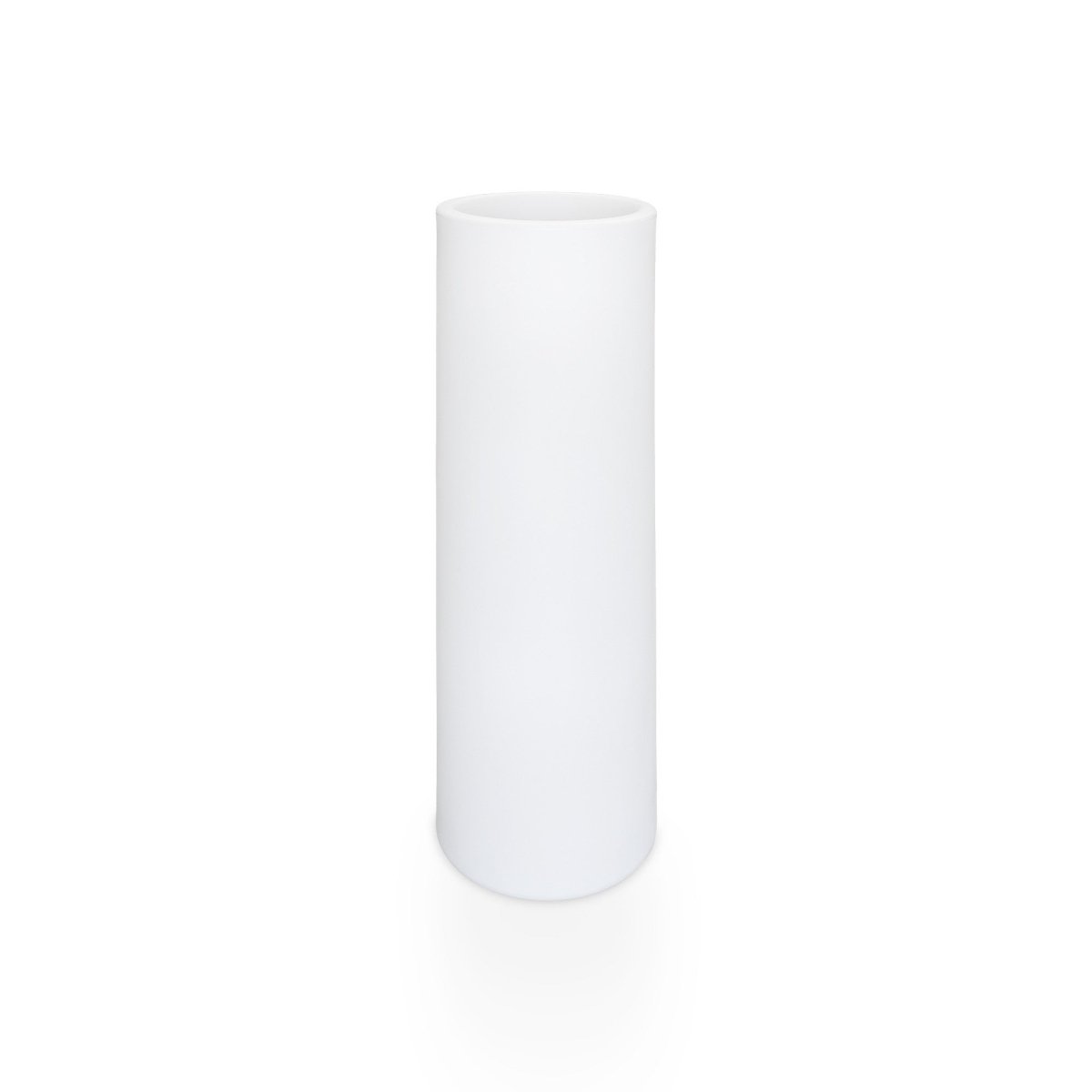 Macetero cilíndrico LED RGBW - 7W - 115 x Ø 40cm - Recargable - Barcelona Led-Mobiliario