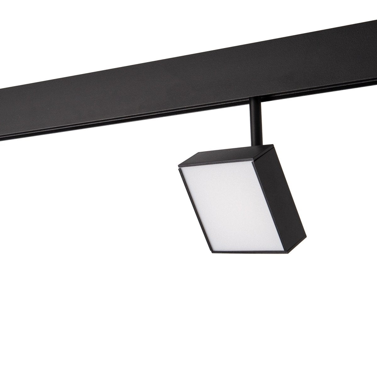Luminaria cuadrada LED para carril magnético 48V - 9W - CRI90 - Chip OSRAM - Barcelona Led-
