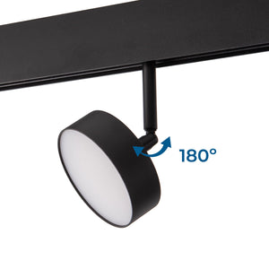 Luminaria circular LED para carril magnético 48V - Ø9.5cm - 12W - CRI90 - OSRAM (3)