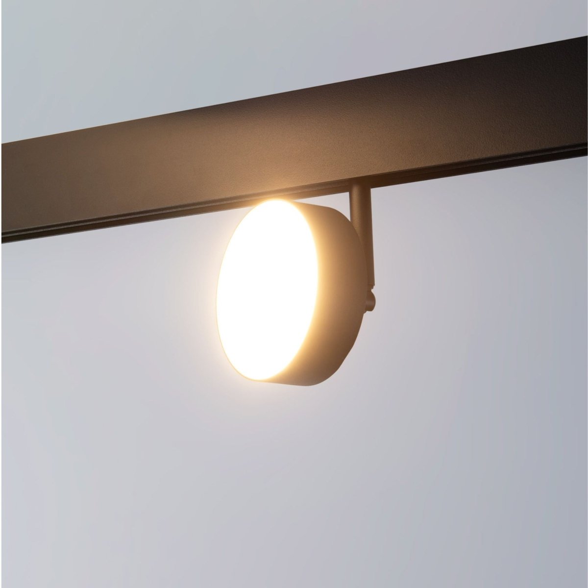 Luminaria circular LED para carril magnético 48V - Ø9.5cm - 12W - CRI90 - OSRAM - Barcelona Led-
