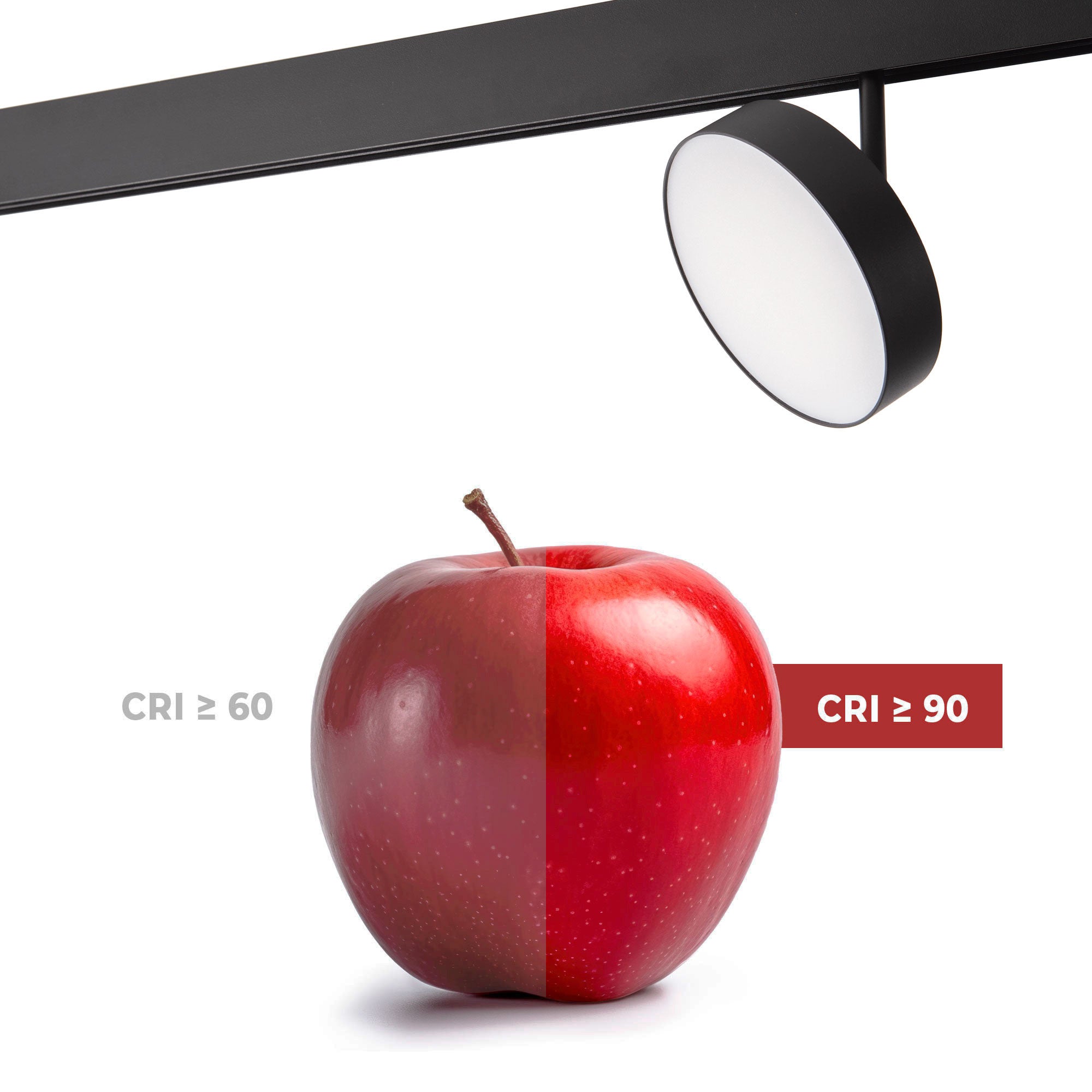 Luminaria circular LED para carril magnético 48V - Ø14.2cm - 18W - CRI90 - OSRAM (3)