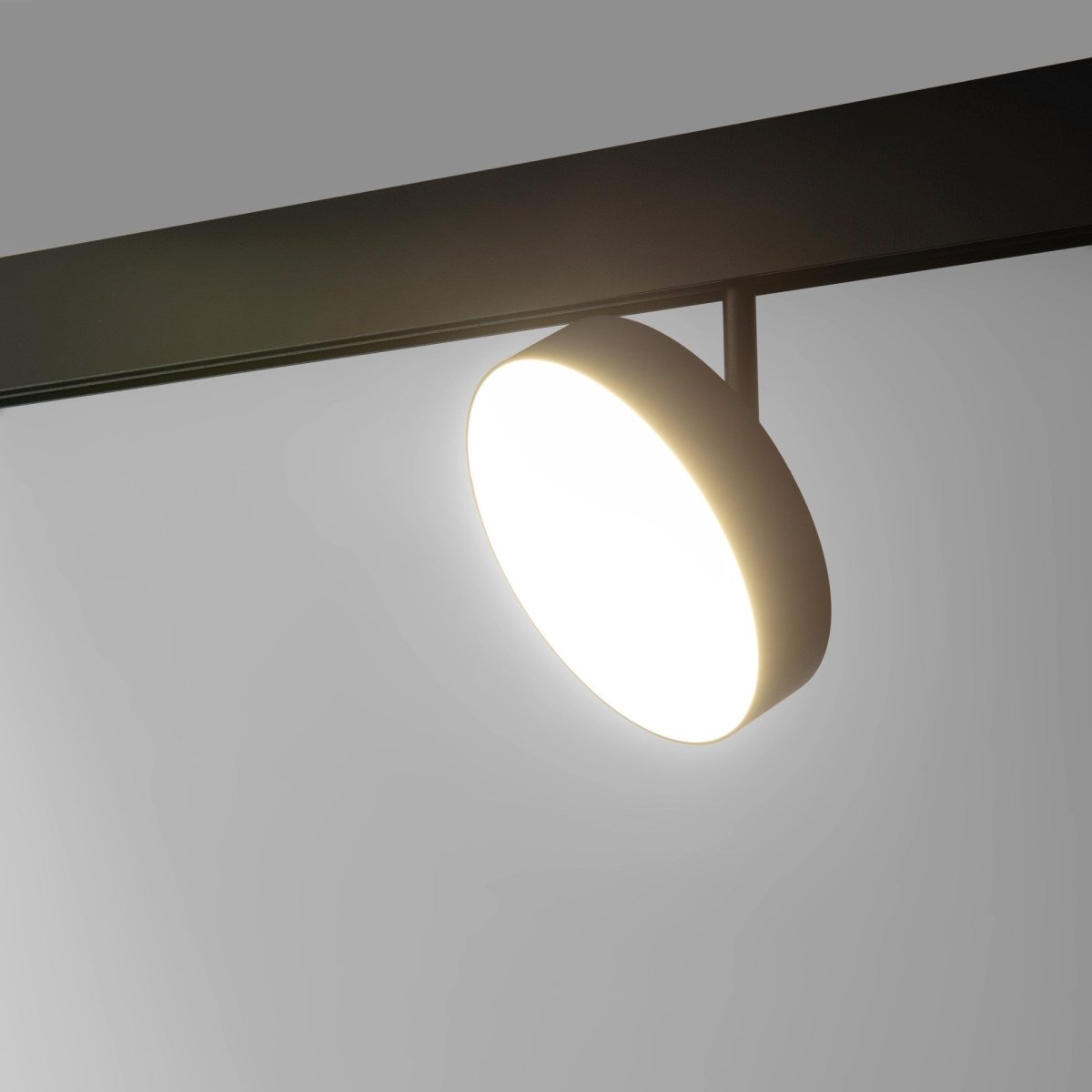 Luminaria circular LED para carril magnético 48V - Ø14.2cm - 18W - CRI90 - OSRAM - Barcelona Led-