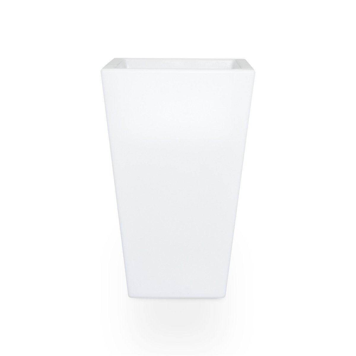 Macetero cuadrado LED RGBW - 24W - Recargable - Mando a distancia - Barcelona Led-Mobiliario