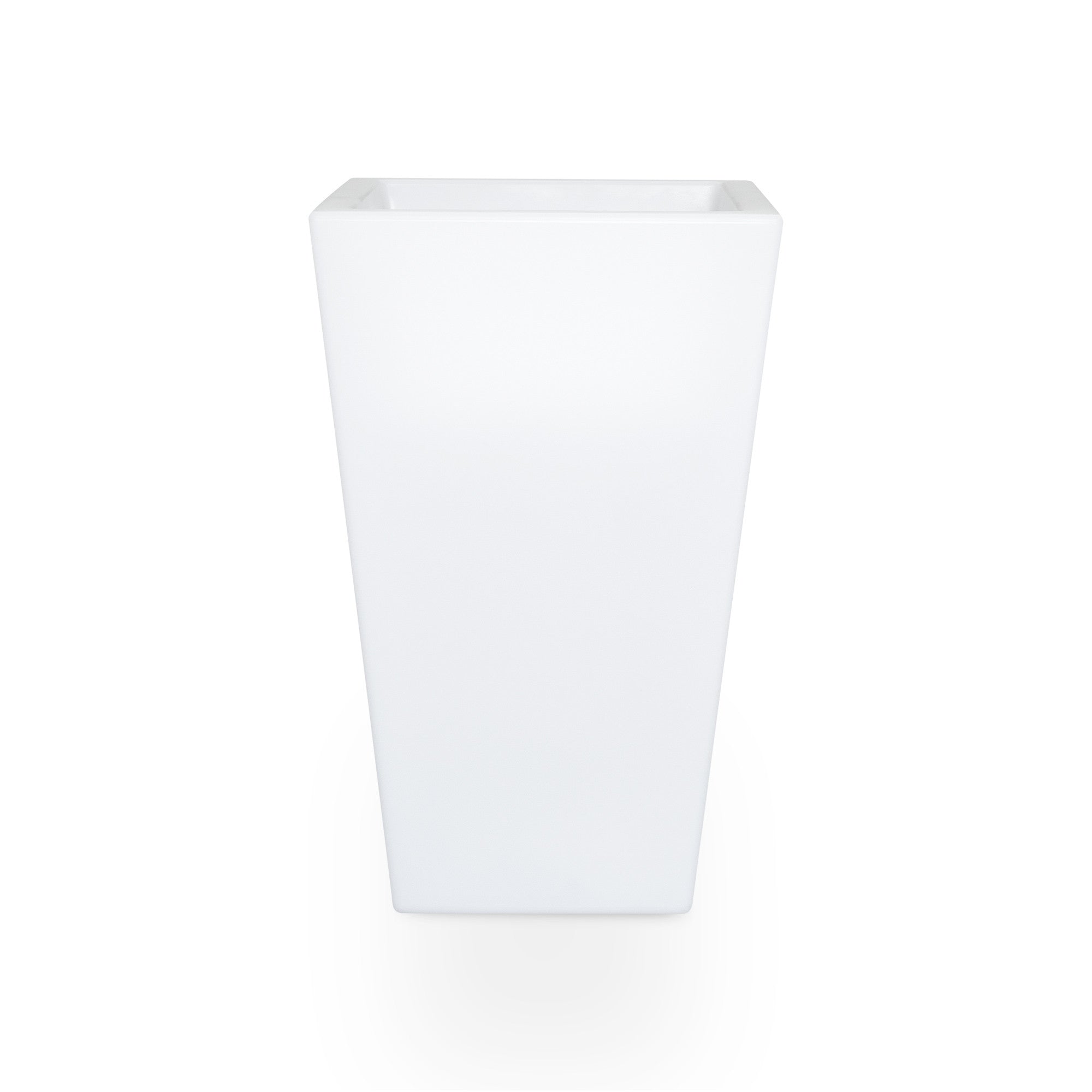 Macetero cuadrado LED RGBW - 24W - Recargable - Mando a distancia (2)