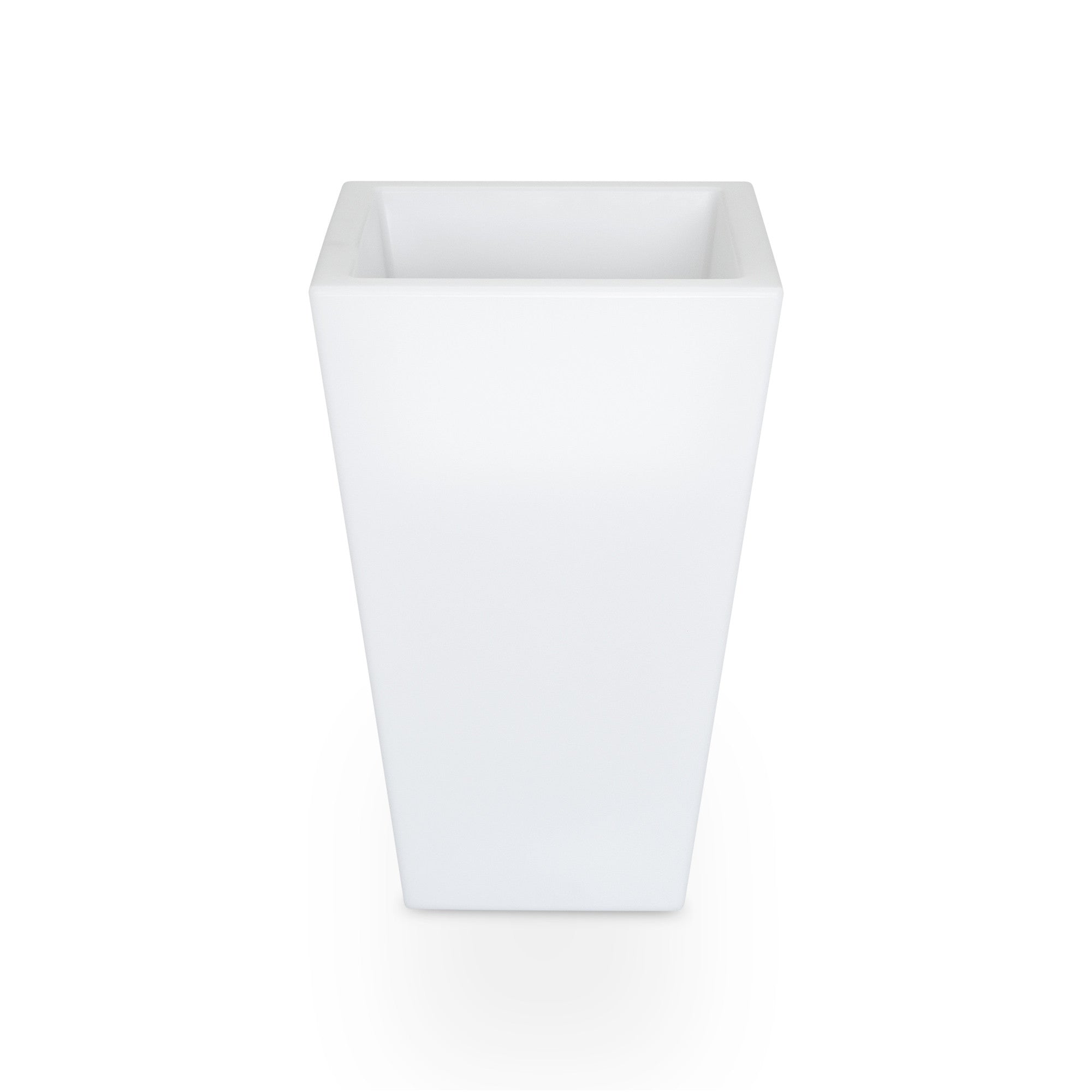Macetero cuadrado LED RGBW - 24W - Recargable - Mando a distancia (3)