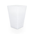 Jardinière carrée à LED RGBW - 24W - Rechargeable - Télécommandée 5