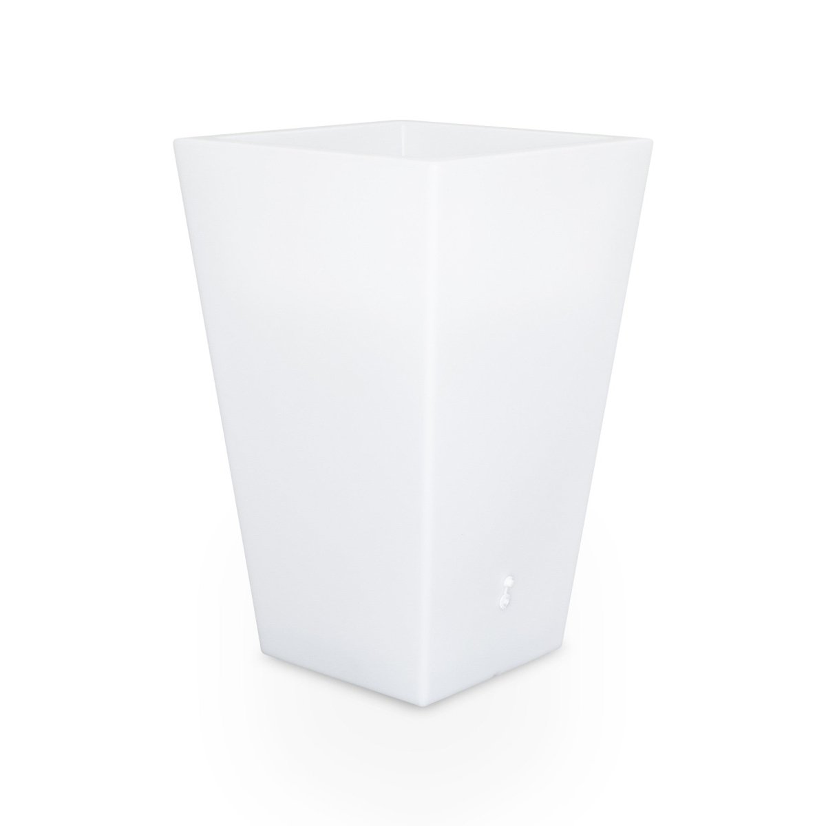Macetero cuadrado LED RGBW - 24W - Recargable - Mando a distancia - Barcelona Led-Mobiliario