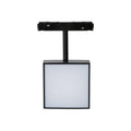 Square LED luminaire for magnetic track 48V - 9W - CRI90 - OSRAM Chip 5
